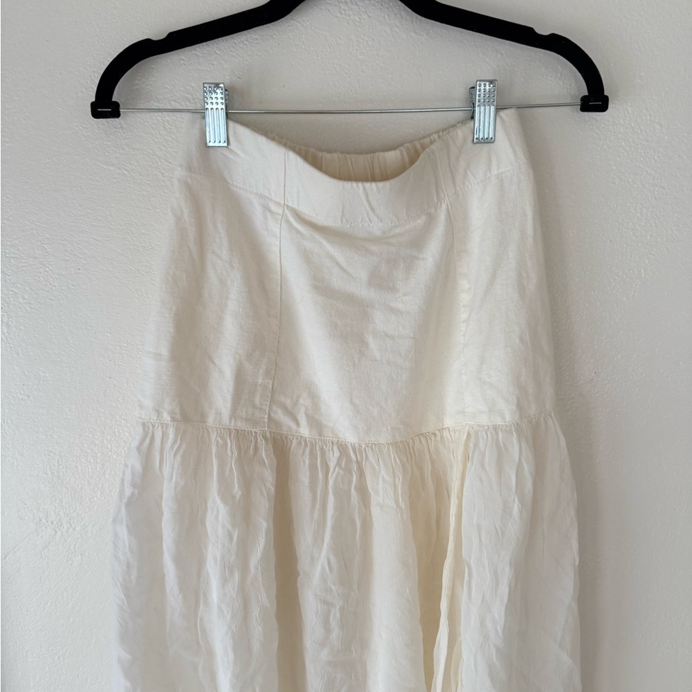 Johnny Was Cream Maxi Skirt - Picture 4 of 6